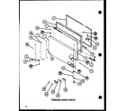 Amana TLI18J-P7739007W freezer door parts (tl20j/p7739011w) (tli20j/p7739012w) diagram