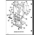 Amana TLI20J-P7739012W refrigerator door parts (tl20j/p7739011w) (tli20j/p7739012w) diagram