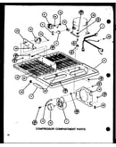 Compressor compartment parts (tm16j/p7739001w) (tr16j/p7739002w)