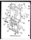 Refrigerator door parts (tc18j/p7739005w)
