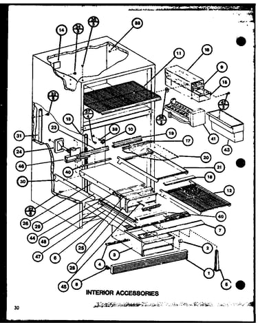 Interior accessories (tr18j/p7739004w) (tc18j/p7739005w)