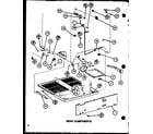Amana TM18J-P7739003W rear components (tm18j/p7739003w) (tr18j/p7739004w) (tc18j/p7739005w) diagram