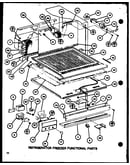 Refrigerator freezer functional parts (tm20j/p7739008w) (tr20j/p7739009w) (tc20j/p7739010w)