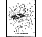 Amana TM18J-P7739003W compressor compartment parts (tm20j/p7739008w) (tr20j/p7739009w) (tc20j/p7739010w) diagram