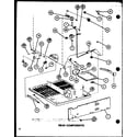 Amana TM16J-P7739001W rear components (tm20j/p7739008w) (tr20j/p7739009w) (tc20j/p7739010w) diagram