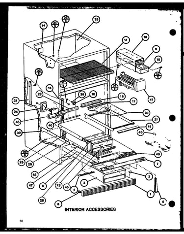 Interior accessories (tc22j/p7739013w) (trg22j/p7739014w)