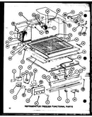 Refrigerator freezer functional parts (tc22j/p7739013w) (trg22j/p7739014w)
