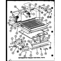 Amana TLI22K-P7803249W refrigerator freezer functional parts (tl18k/p7803221w) (tl18k/p7803222w) (tli18k/p7803223w) (tli18k/p7803224w) (tli18k/p7803245w) (tli18k/p7803246w) diagram