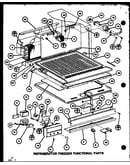 Refrigerator freezer functional parts (tl18k/p7803221w) (tl18k/p7803222w) (tli18k/p7803223w) (tli18k/p7803224w) (tli18k/p7803245w) (tli18k/p7803246w)