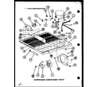 Amana TLI18K-P7803223W compressor compartment parts (tl18k/p7803221w) (tl18k/p7803222w) (tli18k/p7803223w) (tli18k/p7803224w) (tli18k/p7803245w) (tli18k/p7803246w) diagram