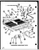 Compressor compartment parts (tl18k/p7803221w) (tl18k/p7803222w) (tli18k/p7803223w) (tli18k/p7803224w) (tli18k/p7803245w) (tli18k/p7803246w)