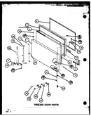 Freezer door parts (tl20k/p7803225w) (tl20k/p7803226w) (tli20k/p7803227w) (tli20k/p7803228w) (tli20k/p7803247w) (tli20k/p7803248w)
