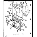 Amana TLI20K-P7803249W refrigerator door parts (tl20k/p7803225w) (tl20k/p7803226w) (tli20k/p7803227w) (tli20k/p7803228w) (tli20k/p7803248w) (tli20k/p7803249w) diagram