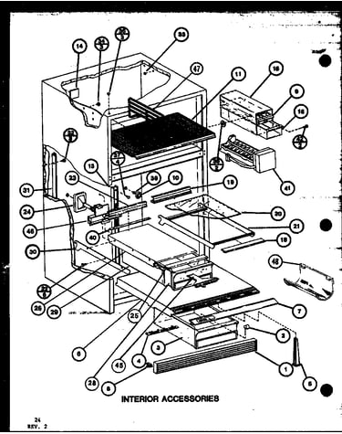 Interior accessories (tl20k/p7803225w) (tl20k/p7803226w) (tli20k/p7803227w) (tli20k/p7803228w) (tli20k/p7803247w) (tli20k/p7803248w)