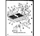Amana TL22K-P7803229W compressor compartment parts (tl20k/p7803225w) (tl20k/p7803226w) (tli20k/p7803227w) (tli20k/p7803228w) (tli20k/p7803248w) diagram
