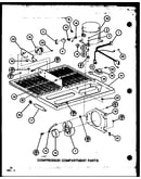 Compressor compartment parts (tl20k/p7803225w) (tl20k/p7803226w) (tli20k/p7803227w) (tli20k/p7803228w) (tli20k/p7803248w)