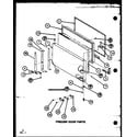 Amana TLI20K-P7803249W freezer door parts (tl22k/p7803229w) (tli22k/p7803230w) (tli22k/p7803249w) (tl22k/p7859204w) (tli22k/p7859207w) diagram