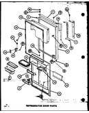 Refrigerator door parts (tl22k/p7803229w) (tli22k/p7803230w) (tli22k/p7803249w) (tl22k/p7859204w) (tli22k/p7859207w)