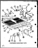 Compressor compartment parts (tl22k/p7803229w) (tli22k/p7803230w) (tli22k/p7803249w) (tl22k/p7859204w) (tli22k/p7859207w)