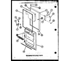 Amana TM18J2-P7791148W refrigerator door parts diagram