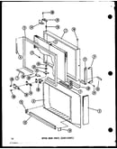 Upper door parts (esrf/esrfc) (esrf14b-c/p60303-67wc) (esrf14b/p60303-67w) (esrf14b-a/p60303-67wa) (esrf14b-l/p60303-67wl) (esrf14b-ag/p60303-67wg) (esrfc14a-c/p60303-46wc) (esrfc14a/p60303-46w) (esrfc14a-a/p60303-46wa) (esrfc14a-l/p60303-46wl) (esrfc14a-
