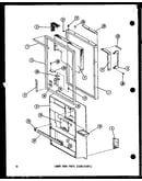 Lower door parts (esrf/esrfc) (esrf14b-c/p60303-67wc) (esrf14b/p60303-67w) (esrf14b-a/p60303-67wa) (esrf14b-l/p60303-67wl) (esrf14b-ag/p60303-67wg) (esrfc14a-c/p60303-46wc) (esrfc14a/p60303-46w) (esrfc14a-a/p60303-46wa) (esrfc14a-l/p60303-46wl) (esrfc14a-
