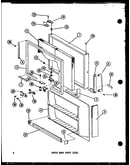 Upper door parts (esr) (esr16b-c/p60303-79wc) (esr16b-a/p60303-79wa) (esr16b-g/p60303-79wg) (esr16b/p60303-79w) (esr16b-l/p60303-79wl) (esr14b-c/p60303-80wc) (esr14b/p60303-80w) (esr14b-a/p60303-80wa) (esr14b-l/p60303-80wl) (esr14b-g/p60303-80wg) (esr12b-