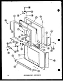Upper door parts (esrf/esrfc) (esrfc16b-l/p60303-77wl) (esrfc16b/p60303-77w) (esrfc16b-g/p60303-77wg) (esrfc16b-c/p60303-77wc) (esrfc16b-a/p60303-77wa) (esrfc14b-g/p60303-78wg) (esrfc14b-a/p60303-78wa) (esrfc14b-c/p60303-78wc) (esrfc14b-l/p60303-78wl) (es