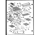 Amana ESR512A-P60303-84W freezer-refrigerator parts (esrf/esrfc) (esrfc16b-l/p60303-77wl) (esrfc16b/p60303-77w) (esrfc16b-g/p60303-77wg) (esrfc16b-c/p60303-77wc) (esrfc16b-a/p60303-77wa) (esrfc14b-g/p60303-78wg) (esrfc14b-a/p60303-78wa) (esrfc14b-c/p60303-78wc) (esrfc14b-l/p60303 diagram