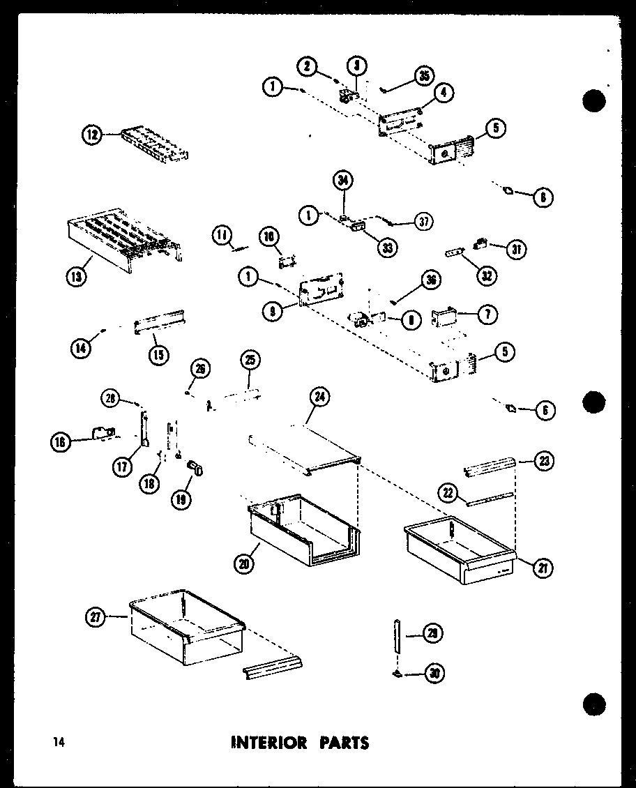 INTERIOR PARTS (TM18E-C/P74660-11WC) (TM18E/P74660-11W) (TM18E-A/P74660-11WA) (TM18E-L/P74660-11WL) (TM18E-G/P74660-11WG) (TR18E-C/P74660-13WC) (TR18E-A/P74660-13WA) (TR18E-G/P74660-13WG) (TR18E/P74660-13W) (TR18E-L/P74660-13WL) (TC18E-C/P74660-14WC) (TC1