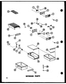 Interior parts (tm20e-c/p74660-12wc) (tm20e/p74660-12w) (tm20e-a/p74660-12wa) (tm20e-l/p74660-12wl) (tm20e-g/p74660-12wg) (tc20e-c/p74660-18wc) (tc20e-a/p74660-18wa) (tc20e-g/p74660-18wg) (tc20e/p74660-18w) (tc20e-l/p74660-18wl) (tci20e-c/p74660-19wc) (tc