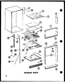 Interior parts (tm20e-c/p74660-12wc) (tm20e/p74660-12w) (tm20e-a/p74660-12wa) (tm20e-l/p74660-12wl) (tm20e-g/p74660-12wg) (tc20e-c/p74660-18wc) (tc20e-a/p74660-18wa) (tc20e-g/p74660-18wg) (tc20e/p74660-18w) (tc20e-l/p74660-18wl) (tci20e-c/p74660-19wc) (tc