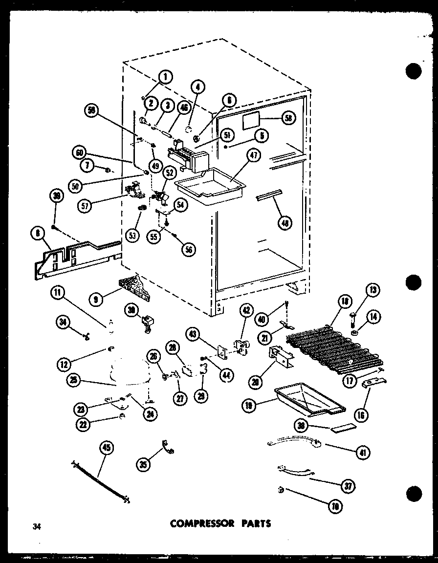 COMPRESSOR PARTS (TM20E-C/P74660-12WC) (TM20E/P74660-12W) (TM20E-A/P74660-12WA) (TM20E-L/P74660-12WL) (TM20E-G/P74660-12WG) (TC20E-C/P74660-18WC) (TC20E-A/P74660-18WA) (TC20E-G/P74660-18WG) (TC20E/P74660-18W) (TC20E-L/P74660-18WL) (TCI20E-C/P74660-19WC) (