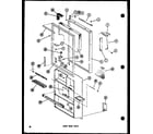 Amana TC18E-L-P74660-14WL lower door parts (td23e-c/p74660-15wc) (td23e/p74660-15w) (td23e-a/p74660-15wa) (td23e-l/p74660-15wl) (td23e-g/p74660-15wg) diagram