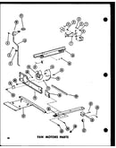 Fan motor parts (td23e-c/p74660-15wc) (td23e/p74660-15w) (td23e-a/p74660-15wa) (td23e-l/p74660-15wl) (td23e-g/p74660-15wg)