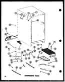 Compressor parts (td23e-c/p74660-15wc) (td23e/p74660-15w) (td23e-a/p74660-15wa) (td23e-l/p74660-15wl) (td23e-g/p74660-15wg)