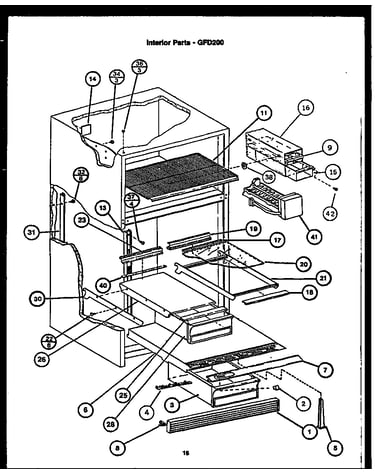 Interior parts (gfd200)