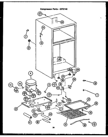 Compressor parts (gfd140)