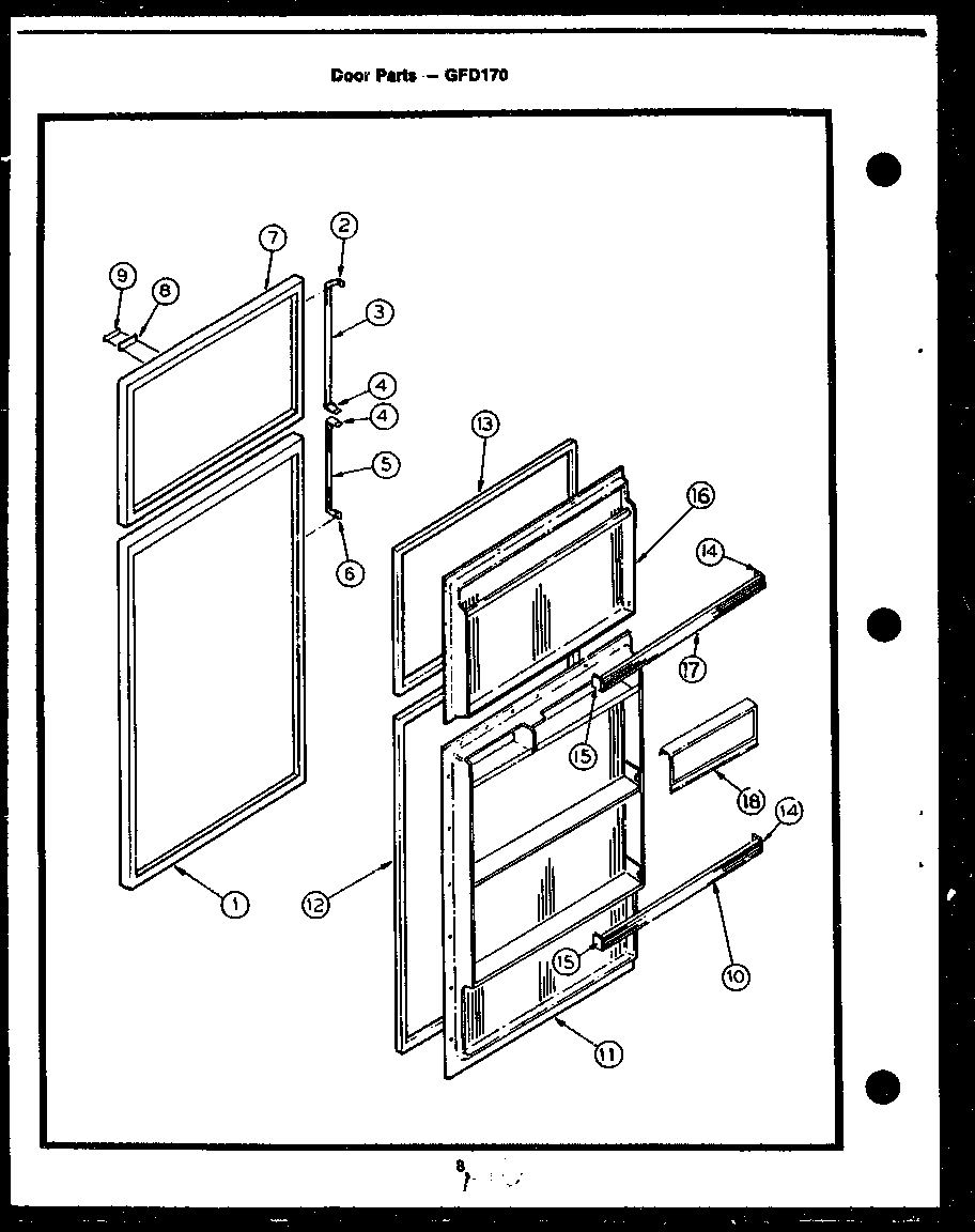Door parts (gfd170)