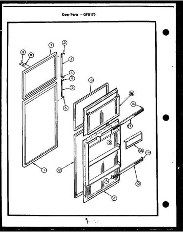 Door parts (gfd170)