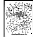 Amana TR16K-P7791123W refrigerator freezer functional parts (tr16k/p7791122w) (tr16k/p7791123w) (tri16k/p7791124w) (tri16k/p7791125w) (tri16k/p7803237w) (tri16k/p7803238w) diagram