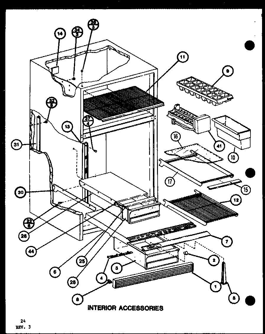 Interior accessories (tr18k/p7791126w) (tr18k/p7791127w) (tri18k/p7791128w) (tri18k/p7791129w) (trg18k/p7791150w) (trg18k/p7791151w)