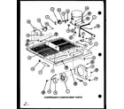 Amana TRI20K-P7791132W compressor compartment parts (tr18k/p7791126w) (tr18k/p7791127w) (tri18k/p7791128w) (tri18k/p7791129w) (trg18k/p7791150w) (trg18k/p7791151w) diagram