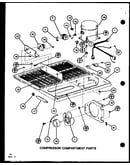 Compressor compartment parts (tr20k/p7791130w) (tr20k/p7791131w) (tri20k/p7791132w) (tri20k/p7791133w)