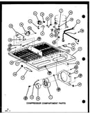 Compressor compartment parts (tc18k/p7803211w) (tc18k/p7803212w) (tci18k/p7803213w) (tci18k/p7803214w)