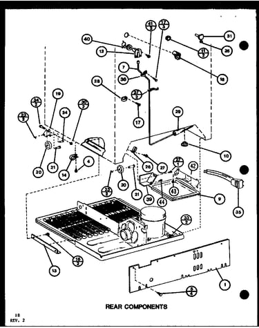 Rear components (tc18k/p7803211w) (tc18k/p7803212w) (tci18k/p7803213w) (tci18k/p7803214w)