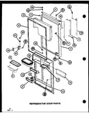Refrigerator door parts (tc20k/p7803215w) (tc20k/p7803216w) (tci20k/p7803217w) (tci20k/p7803218w)