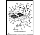 Amana TC18K-P7803212W compressor compartment parts (tc20k/p7803215w) (tc20k/p7803216w) (tci20k/p7803217w) (tci20k/p7803218w) diagram