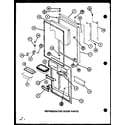 Amana TCI22K-P7803244W refrigerator door parts (tc22k/p7803219w) (tci22k/p7803220w) (tci22k/p7803244w) (tc22k/p7859203w) diagram