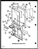 Refrigerator door parts (tc22k/p7803219w) (tci22k/p7803220w) (tci22k/p7803244w) (tc22k/p7859203w)